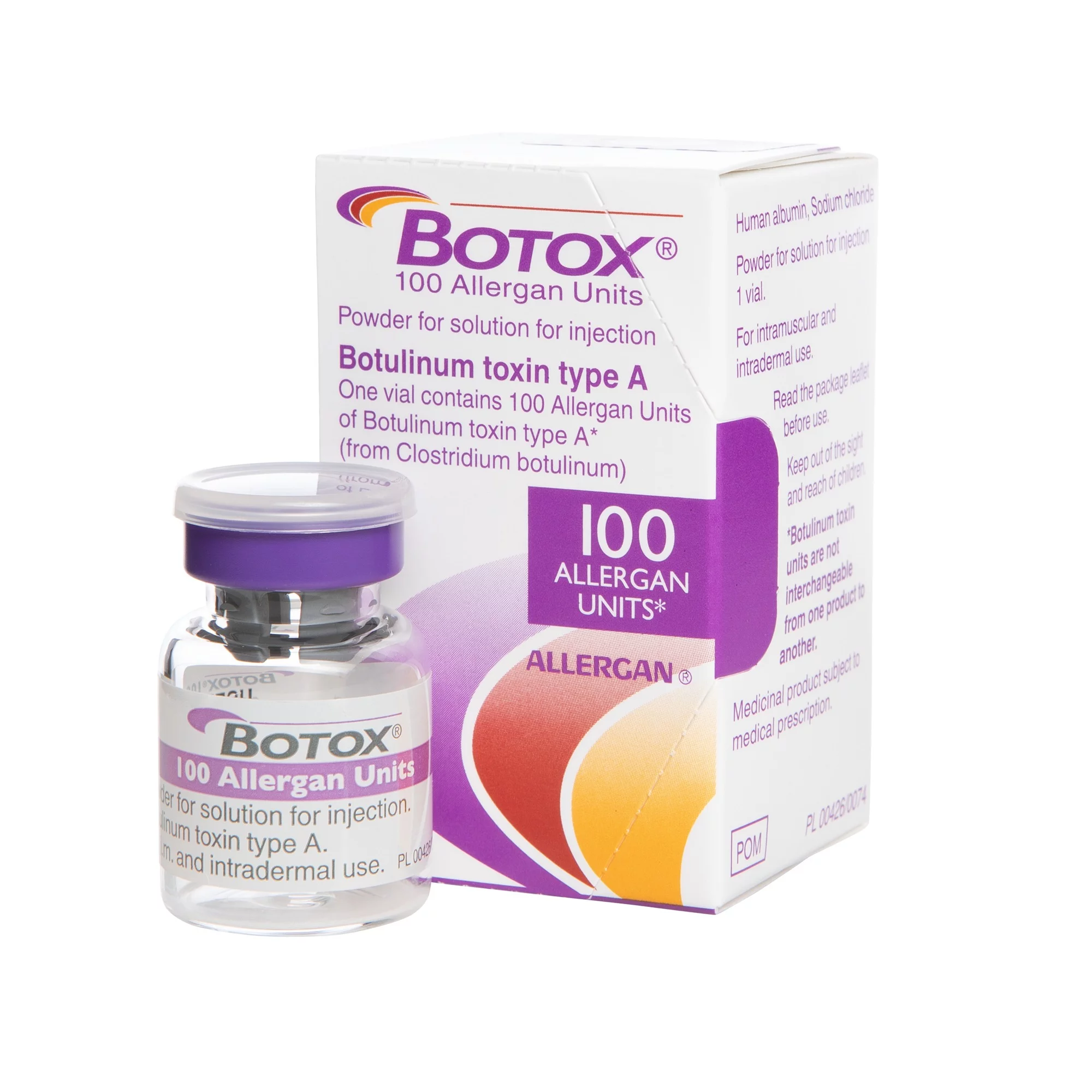 BOTOX 100 Einheiten – Botulinumtoxin
